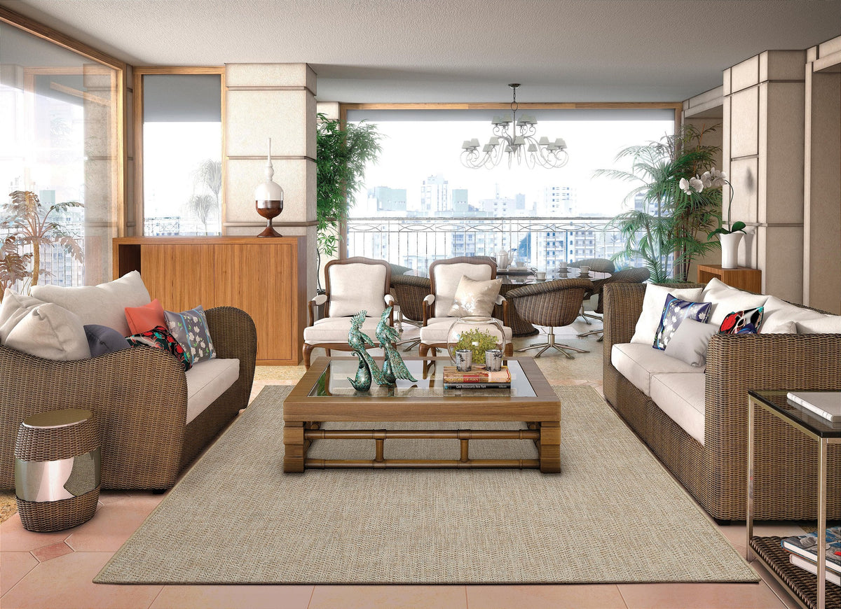 Tapete Rústico New Bouclê Piauí São Carlos Lavável 6mm