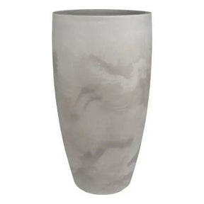 Vaso Grande Tribo 55 Japi Polietileno Cimento Queimado Texturizado