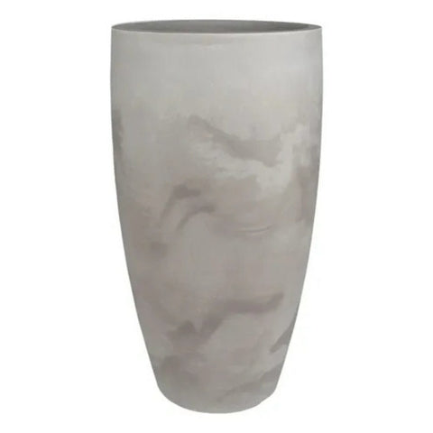 Vaso Grande Tribo 55 Japi Polietileno Cimento Queimado Texturizado