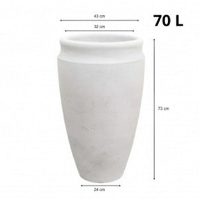 Vaso Antique 44 Macchiato Japi em Polietileno de Alta Resistência