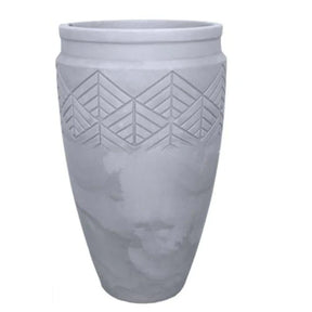 Vaso Tribo 44 Japi Cimento Queimado para Plantas Grandes (74cm)