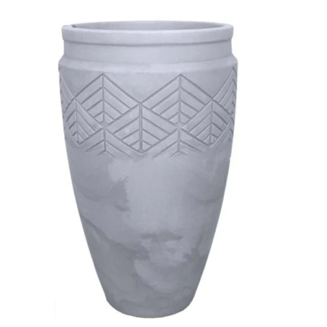 Vaso Tribo 44 Japi Cimento Queimado para Plantas Grandes (74cm)