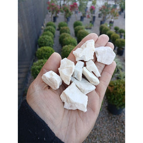 Granilha Branca Nº3 2kg Pedra Dolomítica para Jardinagem e Paisagismo