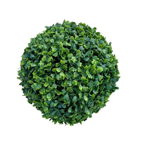 Buxinho Artificial Redondo Verde 28cm com Proteção UV