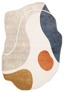 Tapete Orgânico Batur 7 Tellaio Design Moderno para Sala