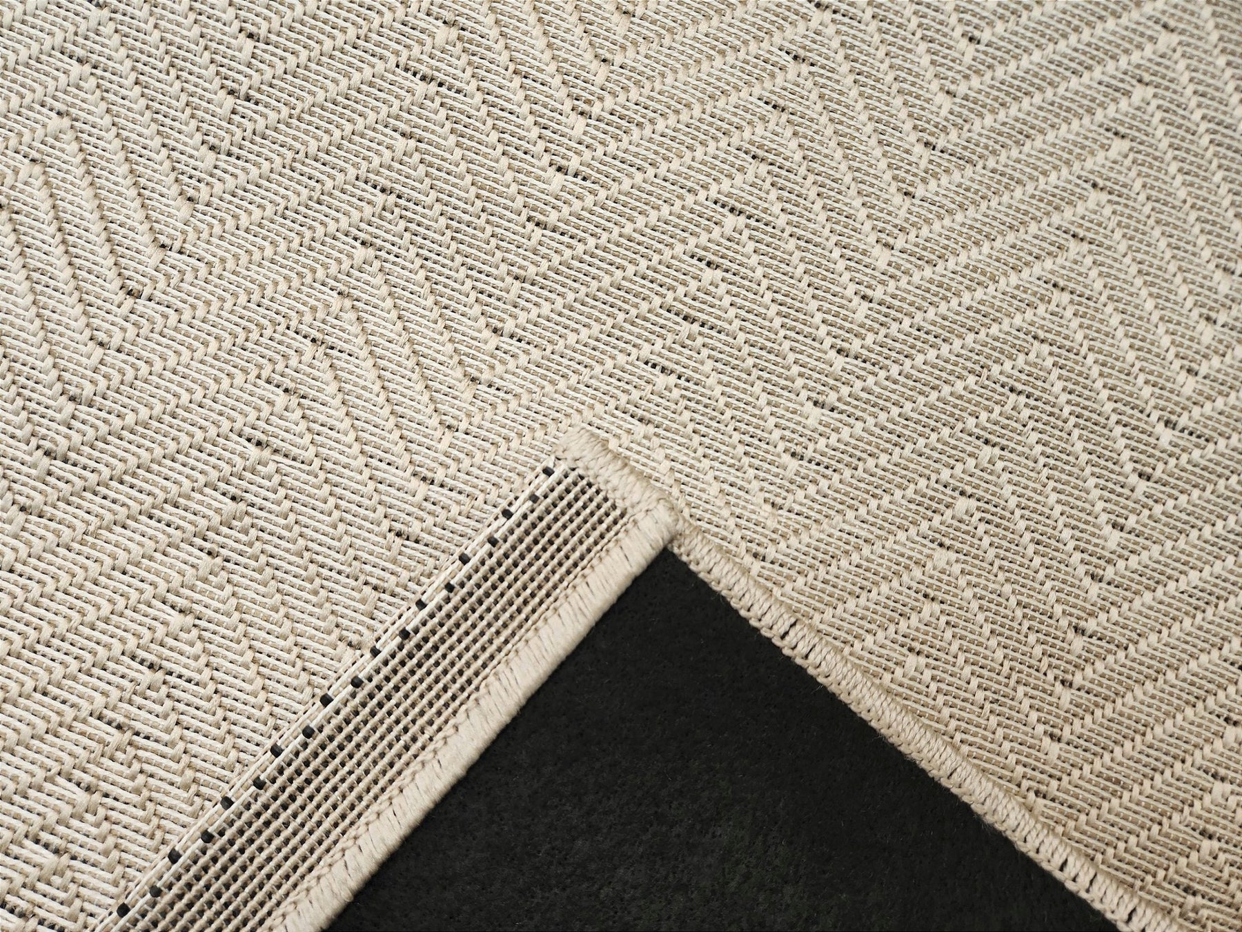 Tapete de Sisal Sintético Buzios Camburí Bege Areia J. Serrano