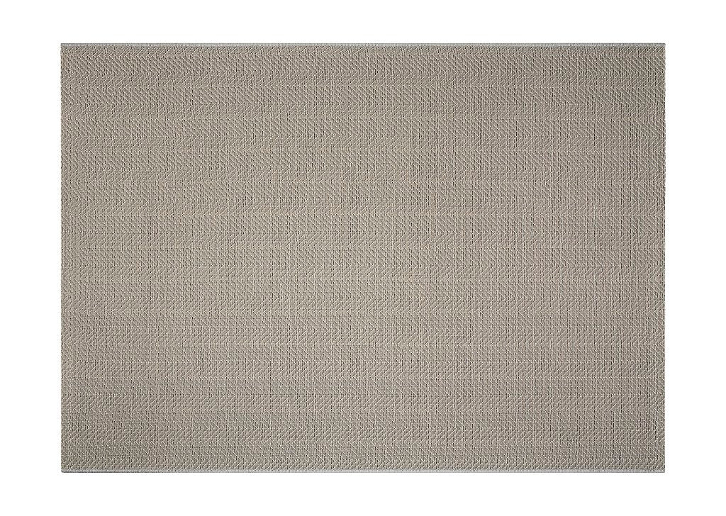 Tapete Sisal Sintético Buzios Camburí Bege e Cinza J. Serrano