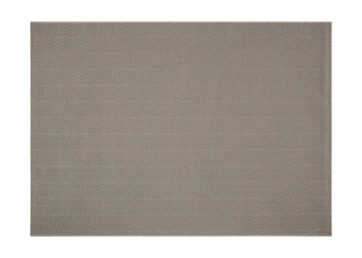 Tapete de Sisal Sintético Buzios Camburí Bege e Taupe J. Serrano