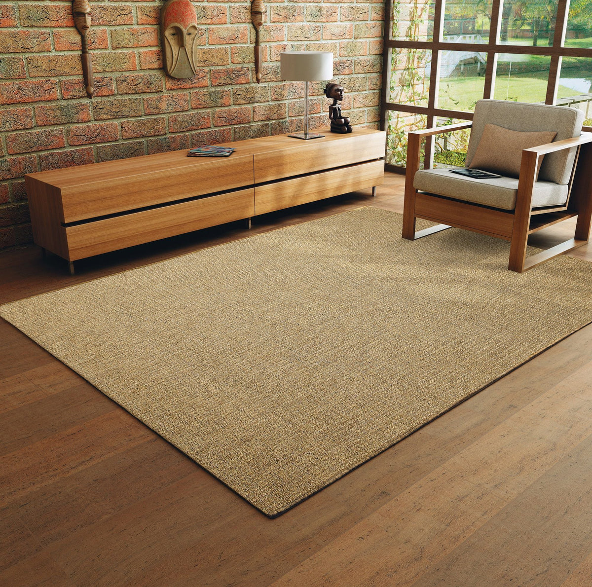 Tapete New Bouclê Sergipe São Carlos Rústico Lavável para Sala