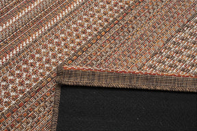 Tapete Sisal Sintético Búzios Arraial Marrom Terracota J. Serrano