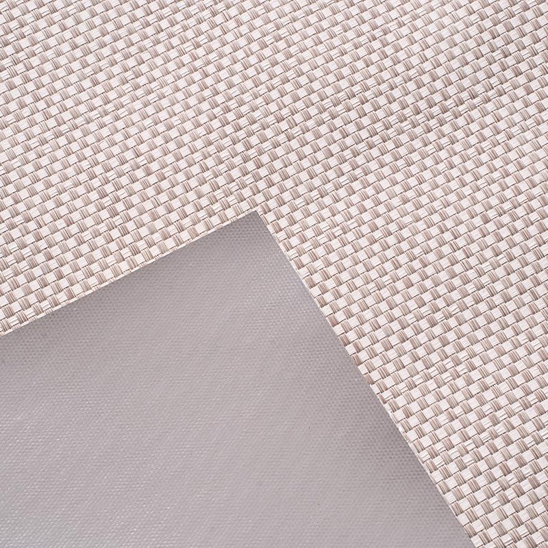 Tapete de PVC Ibiza Palha J. Serrano Branco Impermeável e Versátil